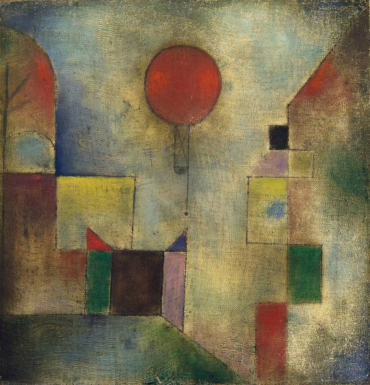 Picture "Red Balloon" by Paul Klee